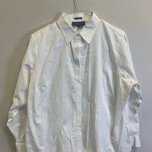 White Women's Button-Up Shirt
